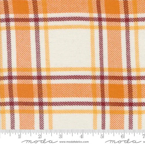 16" Harvest Plaid Toweling $8.99/yd