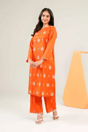 2 Piece - Embroidered Suit - PE24-60