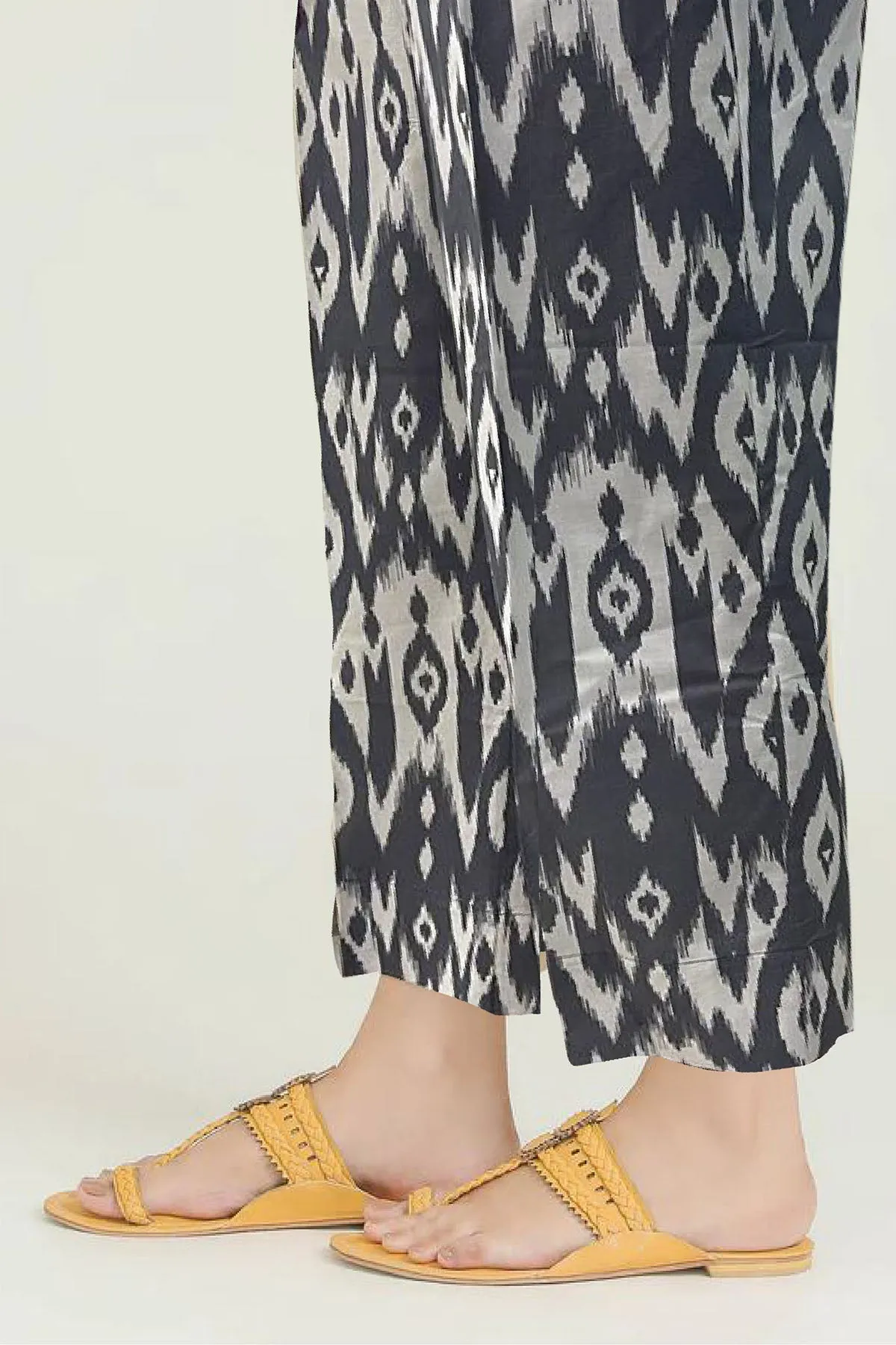 4184-PRINT-A PRINTED TROUSER STITCHED