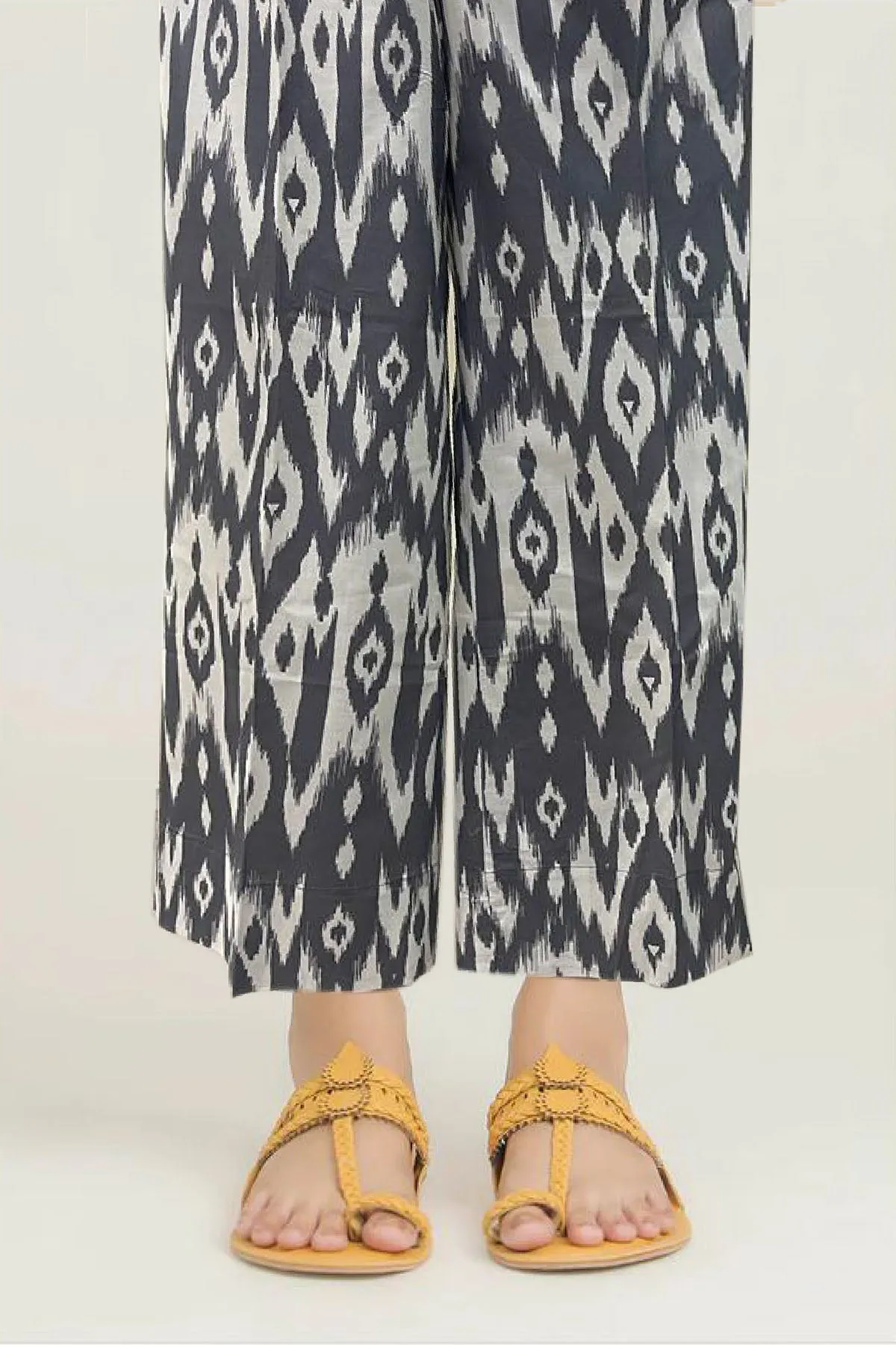 4184-PRINT-A PRINTED TROUSER STITCHED