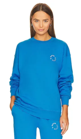 7 Days Active Organic Crew Neck in Blue