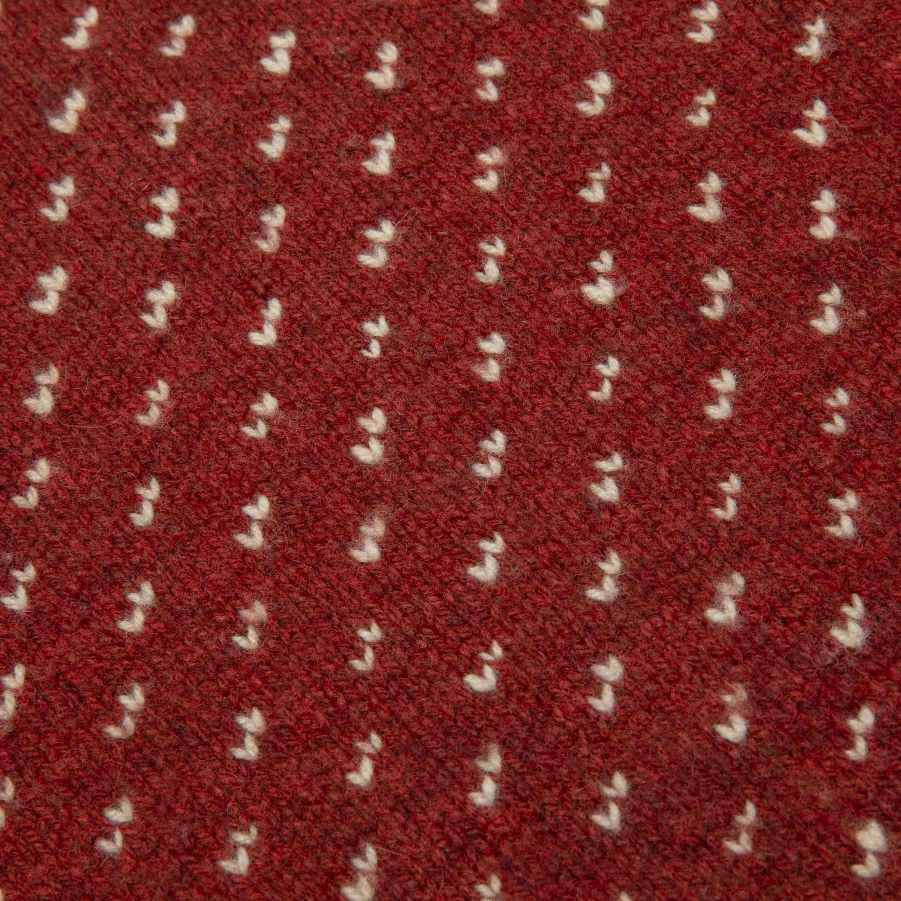 70s, Boiled Wool Knit, Jacquard Fair Isle, Alpine