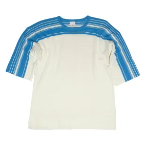 70s Vintage Athletic Leisure Dralon Intarsia Knit T Sweater