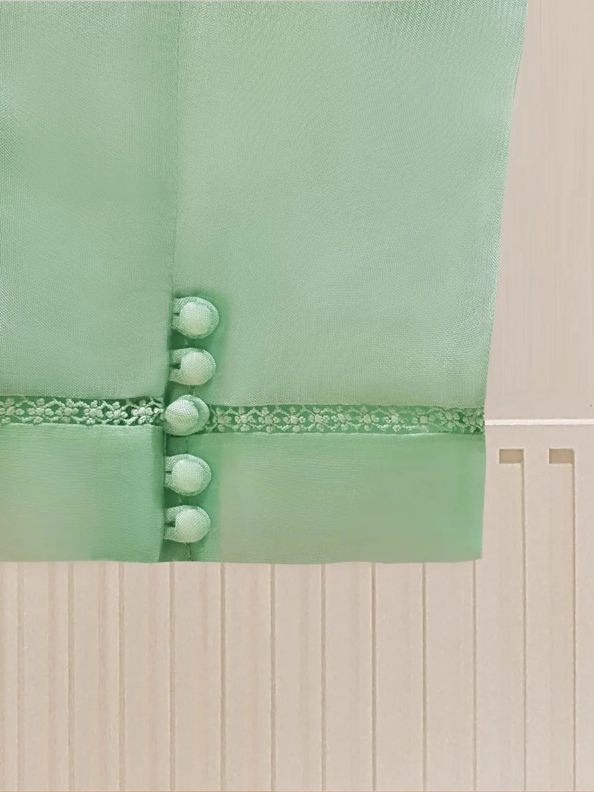 Agha Noor Pista Green Pure Cotton Net 2-Piece (Shirt   Trouser)