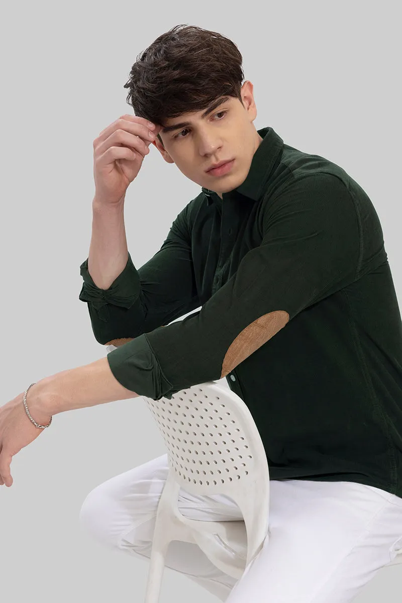 Stylish Olive Corduroy Shirt - Authentic and Trendy Casual Wear