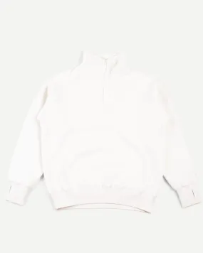 Beams Plus MIL Half Zip Fleece Off White