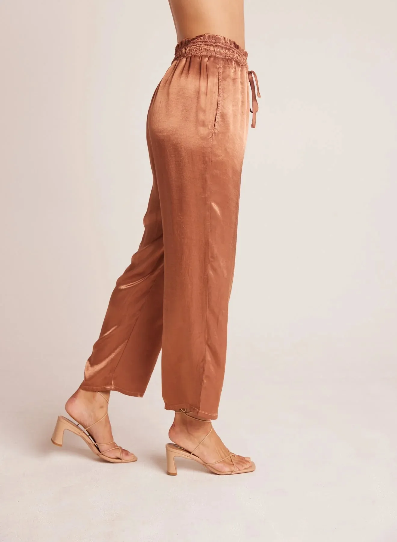 Bella Dahl Smocked Trouser - Curacao Coconut