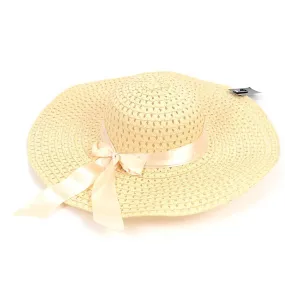 Brim Floppy Hat W/ Bow