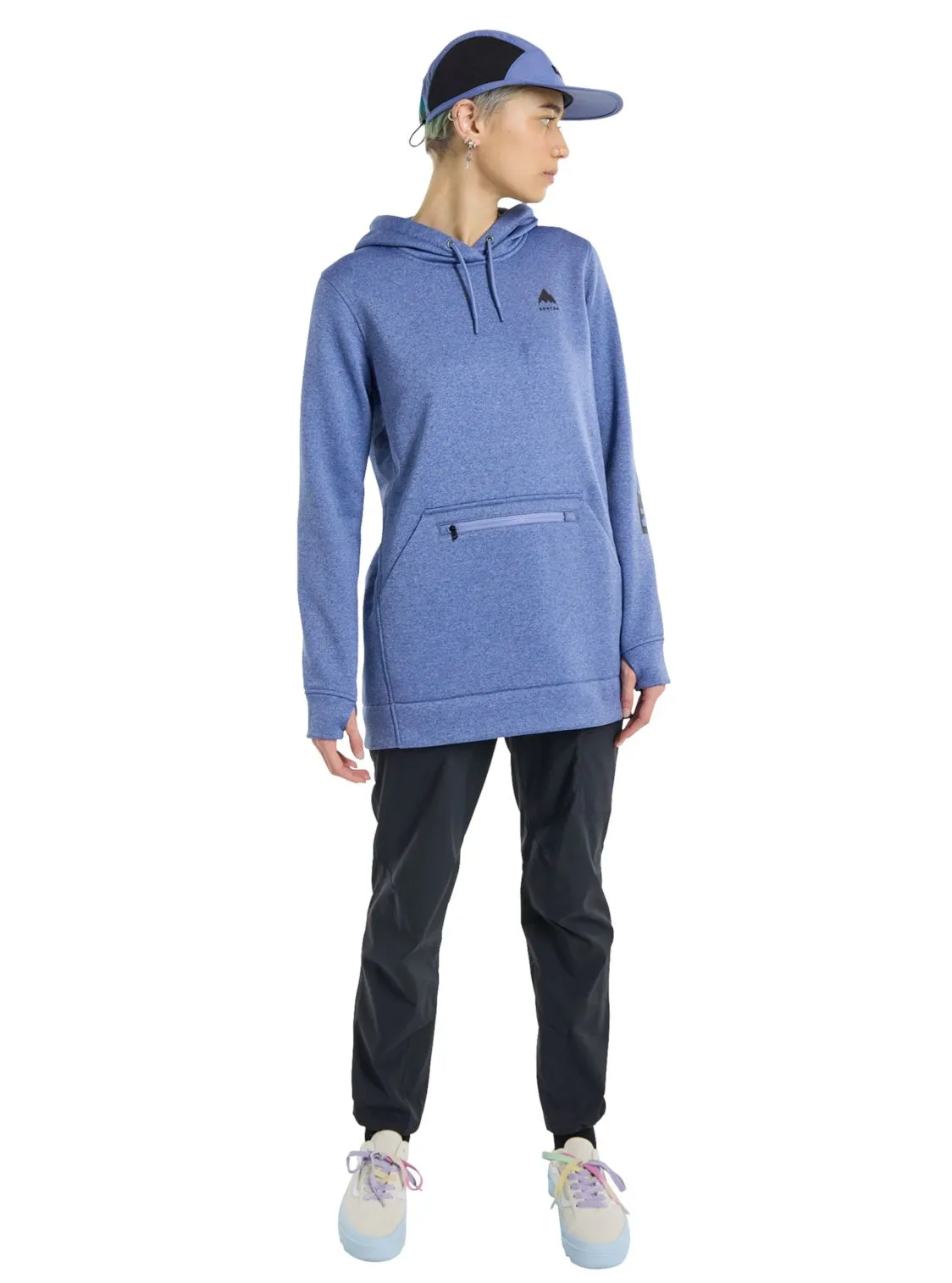2023 Womens Long Oak Pullover Hoodie by Burton - Enhanced