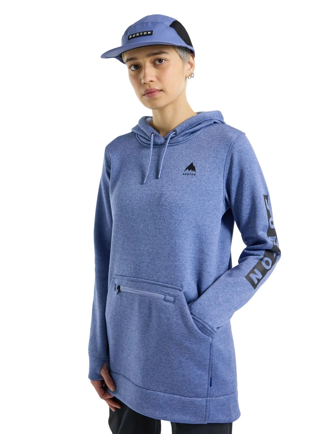 2023 Womens Long Oak Pullover Hoodie by Burton - Enhanced