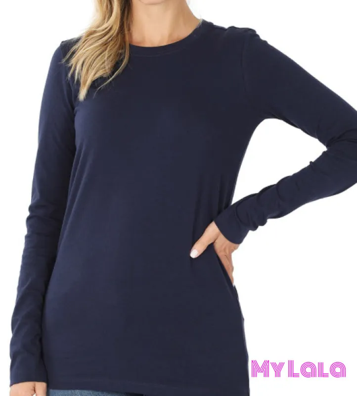 Callie Crew Neck (Navy)