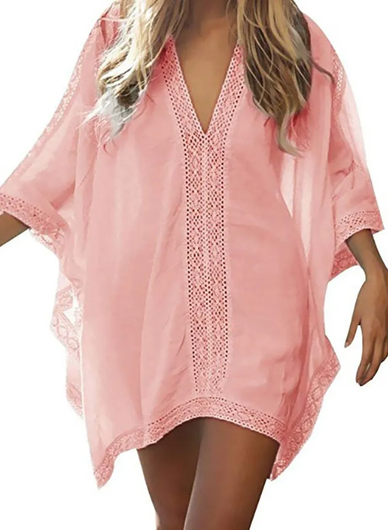 Collared Shirt Style Cover Up