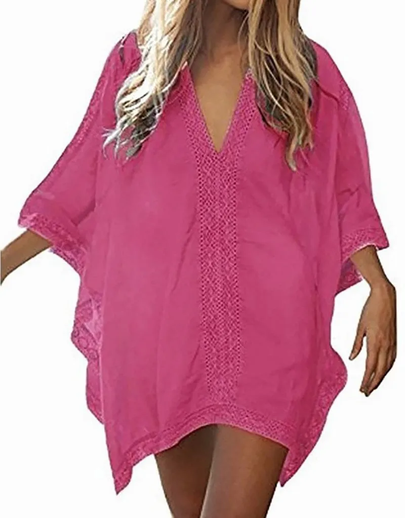 Collared Shirt Style Cover Up