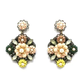 Earring Antique Floral