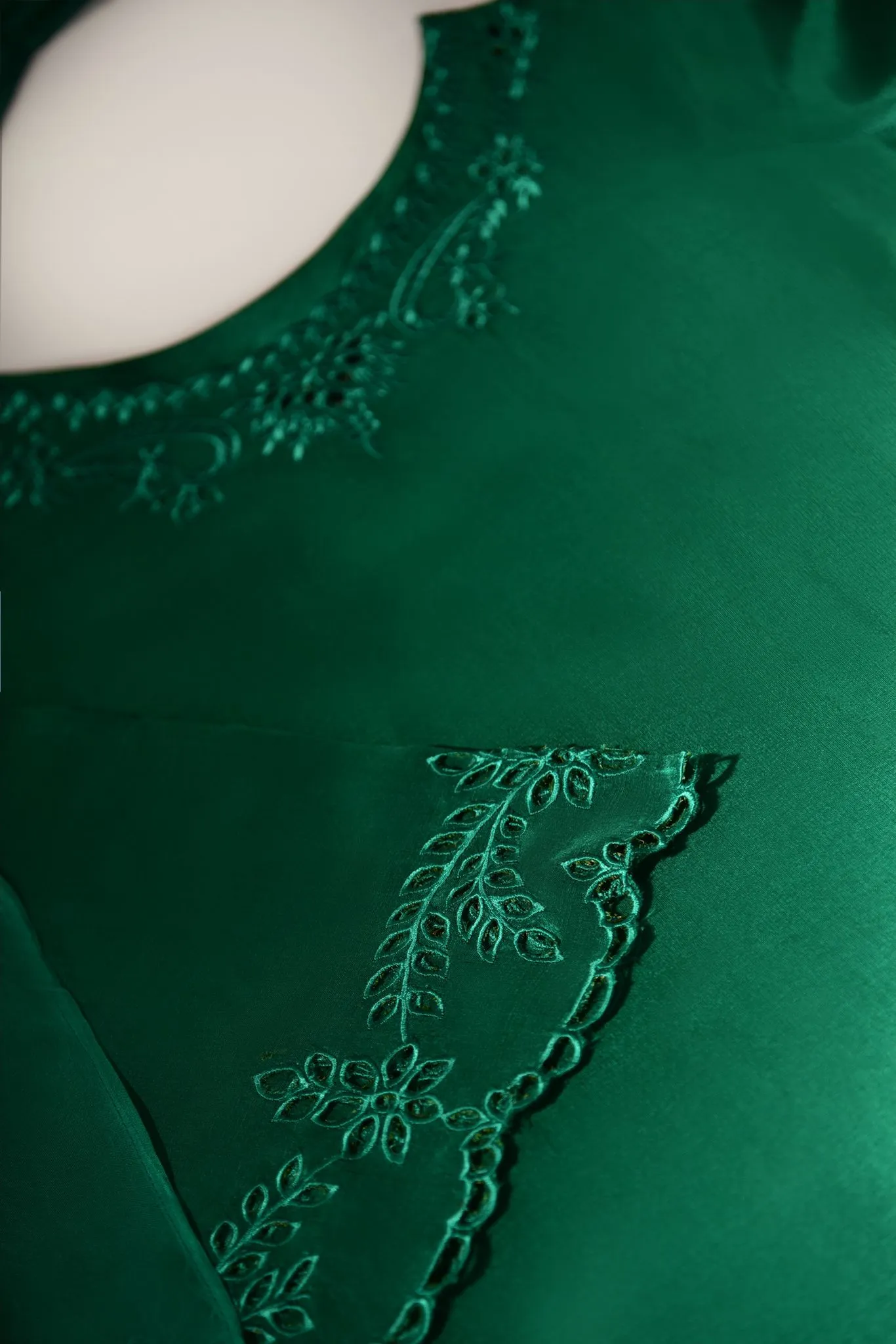 Emerald cutwork