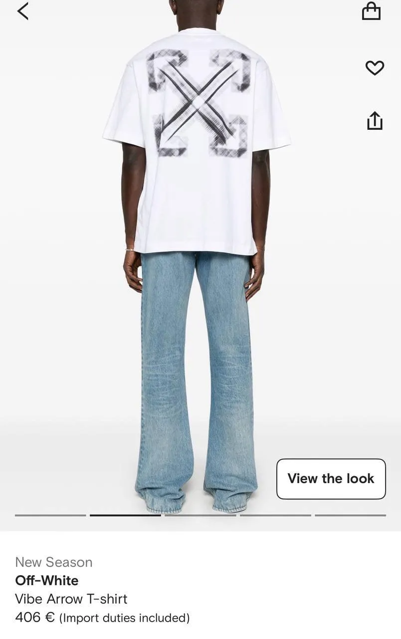 GoatLv® - OFF WHITE T-Shirt 0010