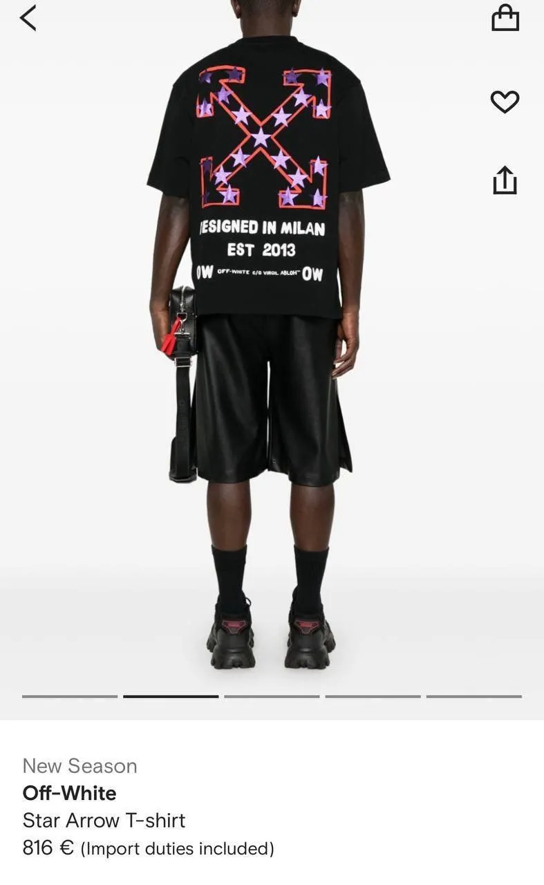 GoatLv® - OFF WHITE T-Shirt 0012