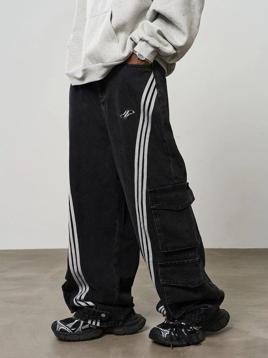 Harsh and Cruel Retro Washed Jeans