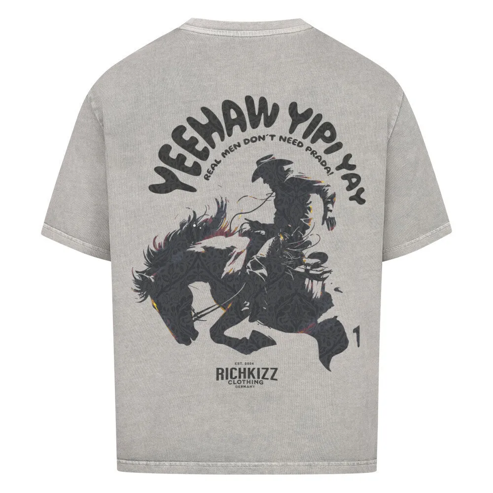 Herren Oversized Shirt "real men"