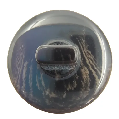 Intricate Intaglio Abs Shank Button (Pack of 8 Buttons)