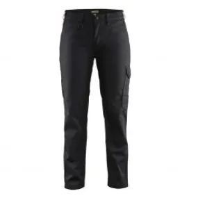 Ladies&#x20;Industry&#x20;Trousers&#x20;7104&#x20;Zwart&#x2F;Rood&#x20;-&#x20;Bl&#xE5;kl&#xE4;der