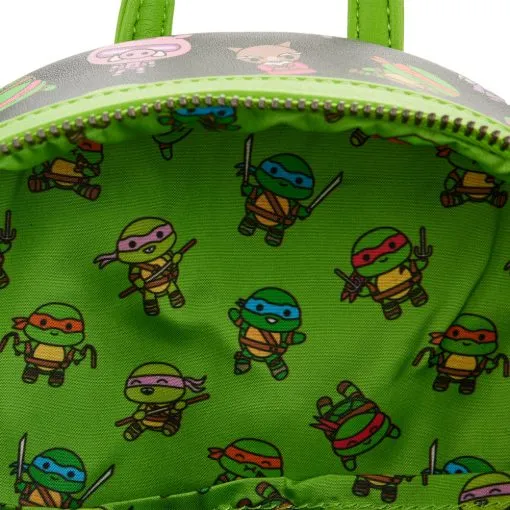 LF TMNT Sewer Cap AOP Mini Backpack