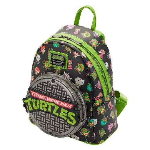 LF TMNT Sewer Cap AOP Mini Backpack