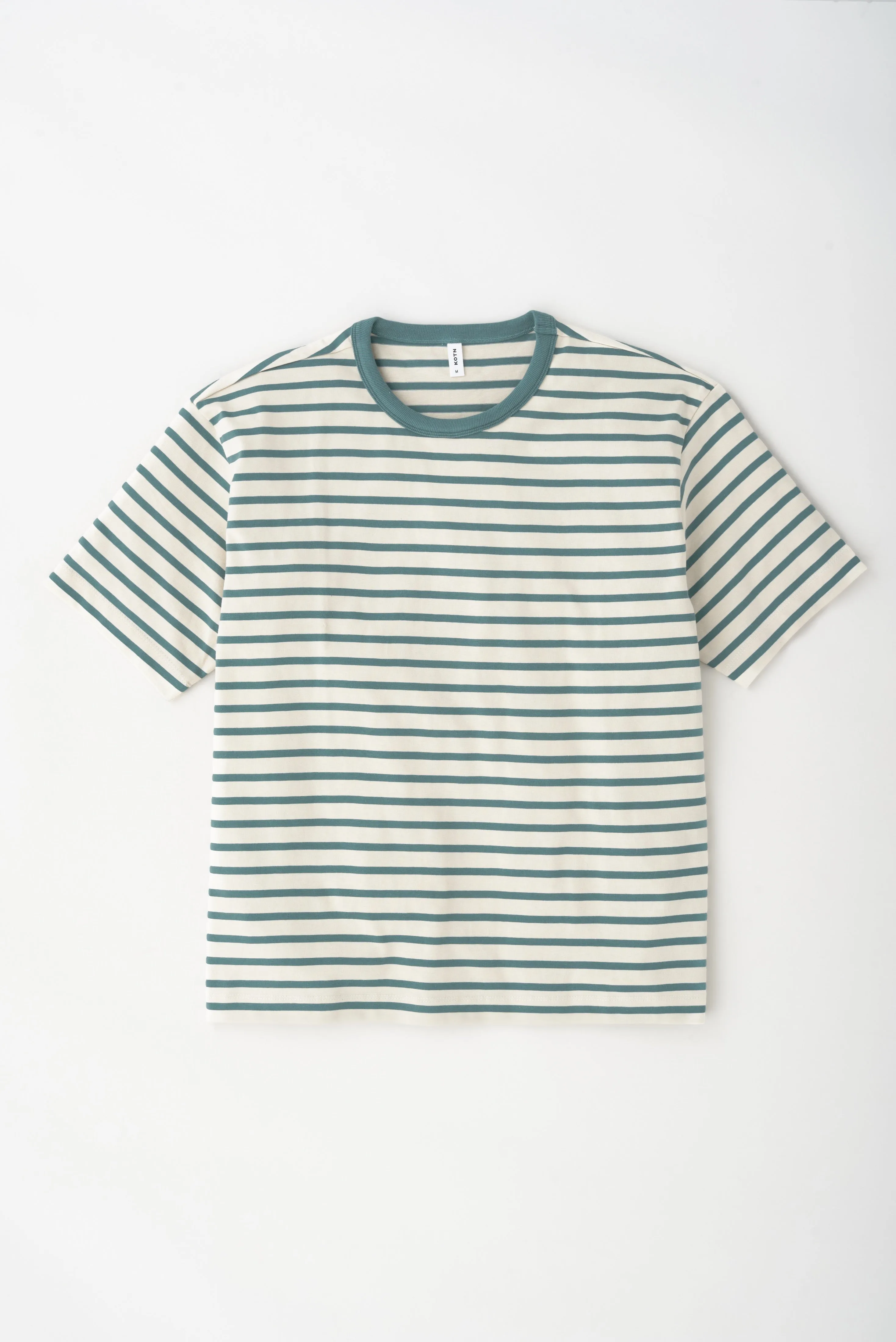 Men's Heavyweight Box Crew in Birch/Silver Pine