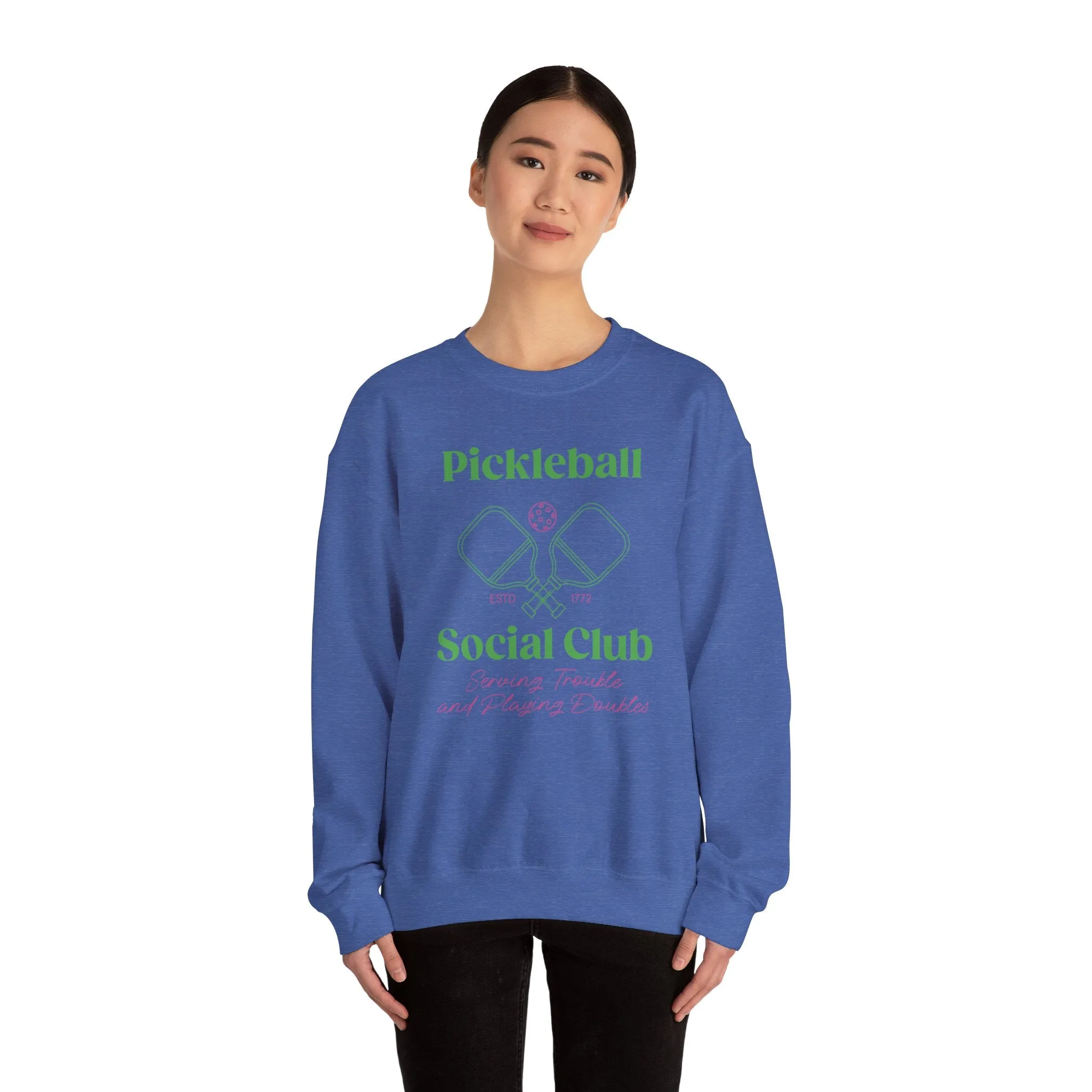 Pickleball Crewneck Sweatshirt