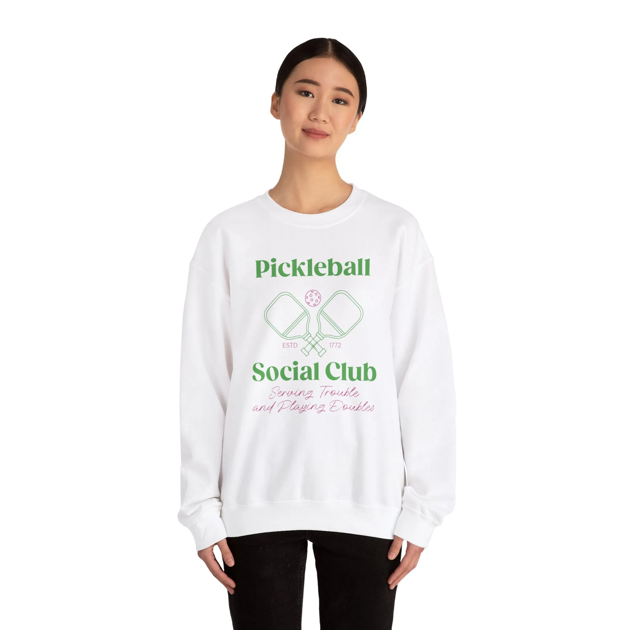 Pickleball Crewneck Sweatshirt