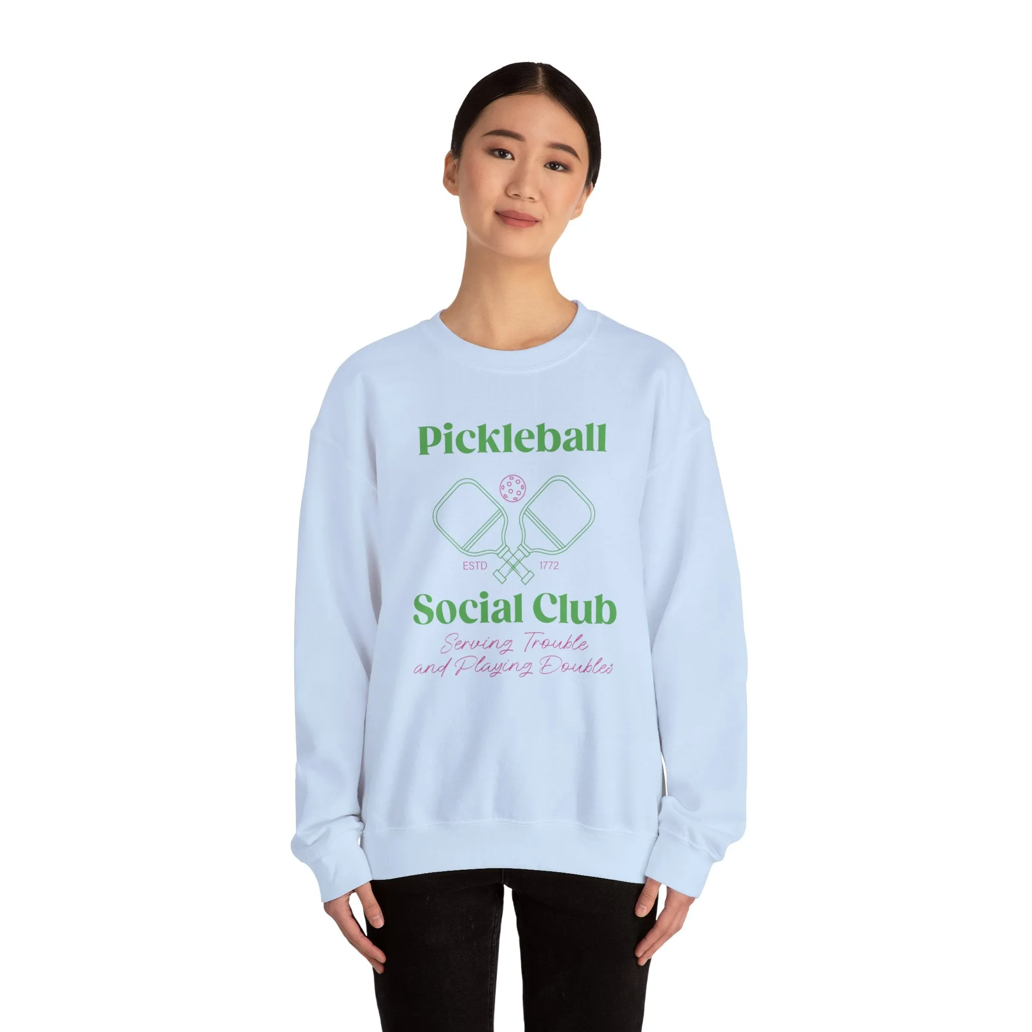 Pickleball Crewneck Sweatshirt