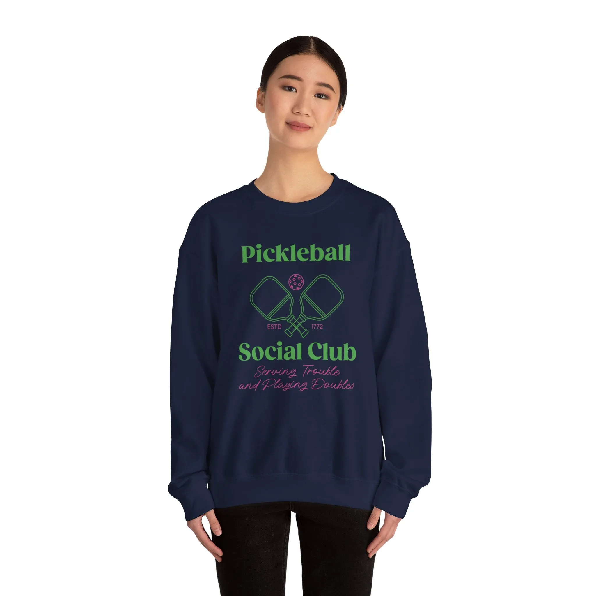 Pickleball Crewneck Sweatshirt