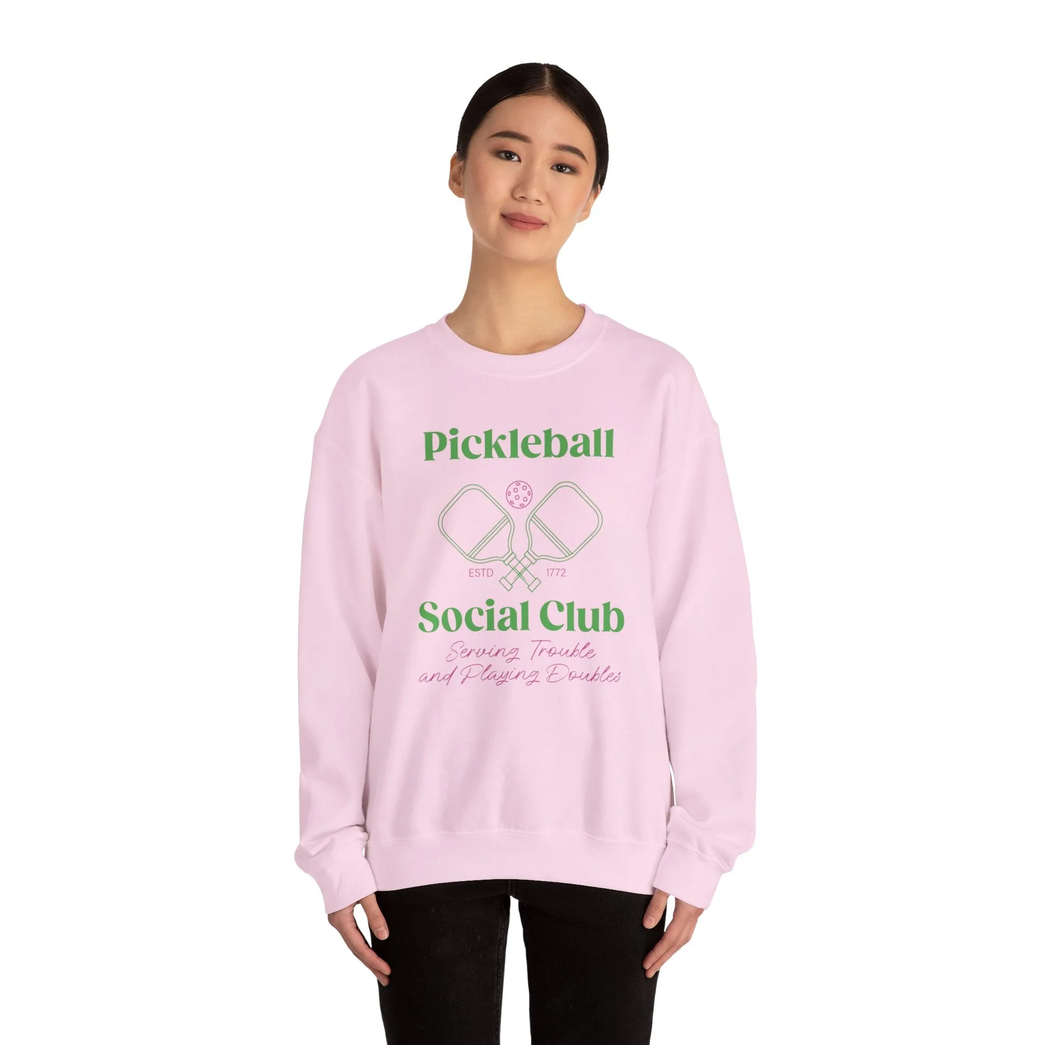 Pickleball Crewneck Sweatshirt
