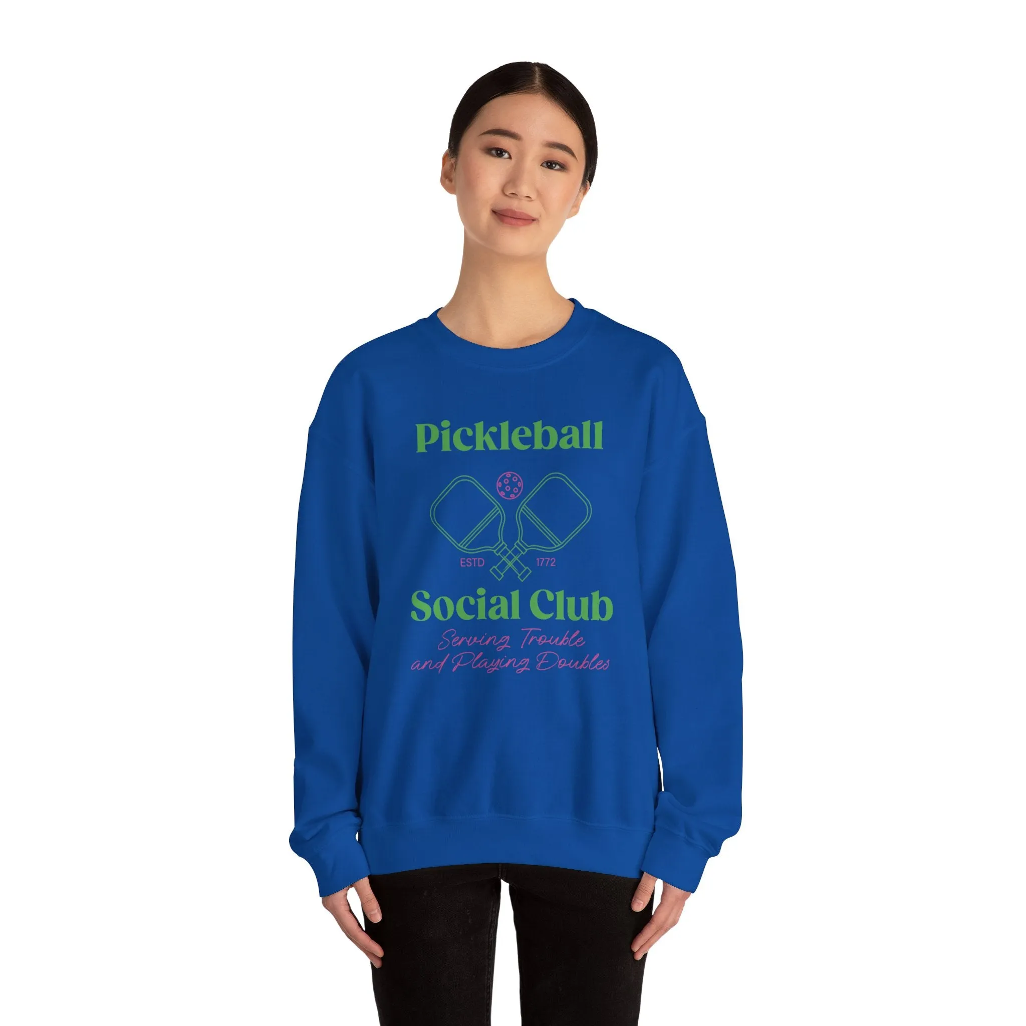 Pickleball Crewneck Sweatshirt