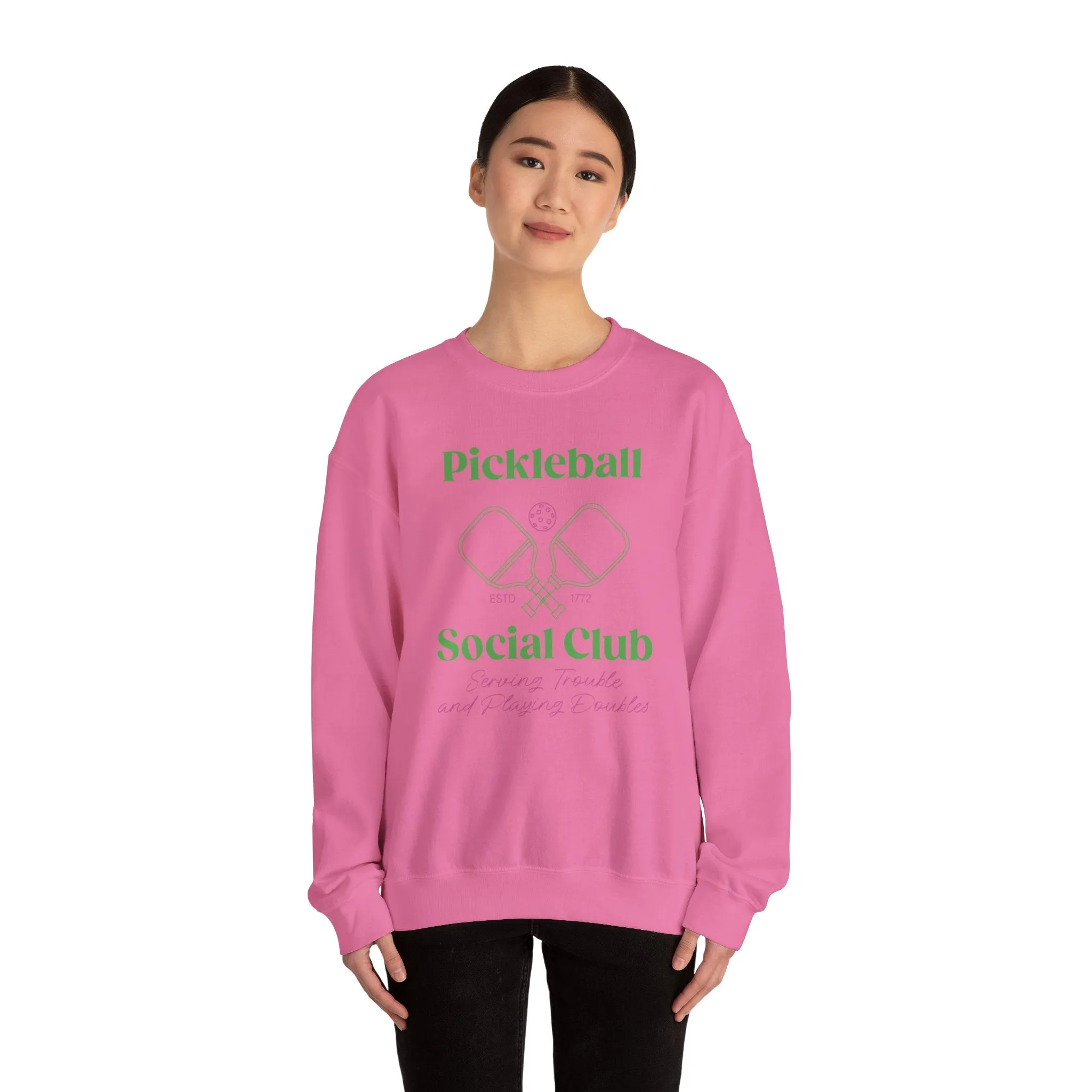 Pickleball Crewneck Sweatshirt