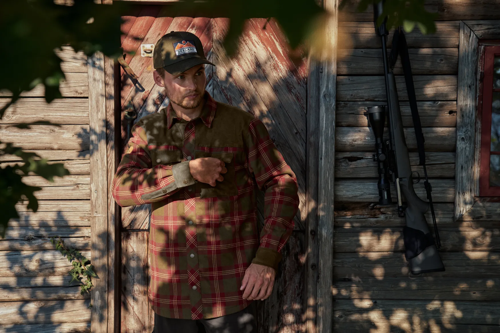 Seeland Men&#x27;s Vancouver Shirt Red Check | Buy Seeland Men&#x27;s Vancouver Shirt Red Check here | Outnorth