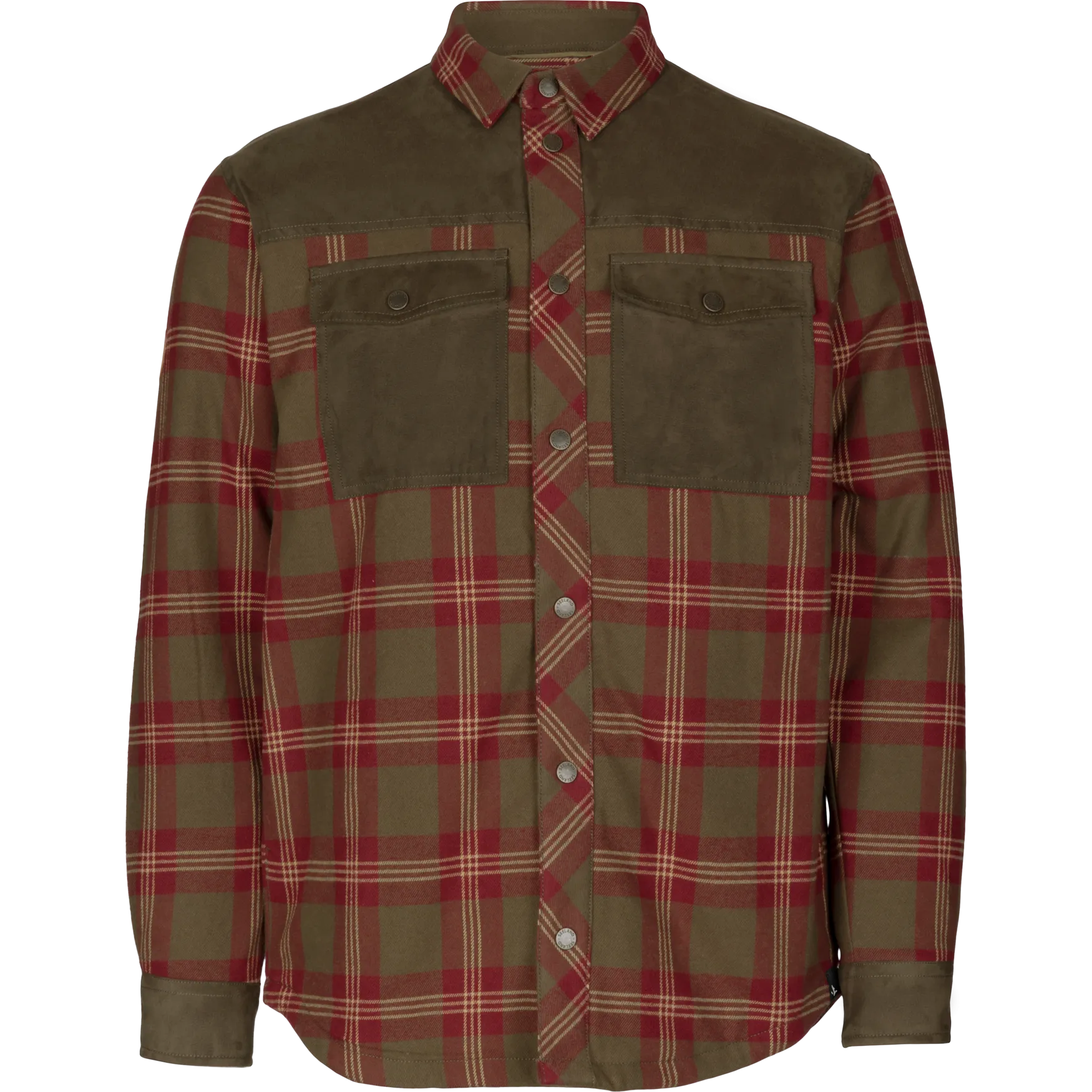 Seeland Men&#x27;s Vancouver Shirt Red Check | Buy Seeland Men&#x27;s Vancouver Shirt Red Check here | Outnorth