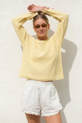 Sunrise Cotton Knit Sweater