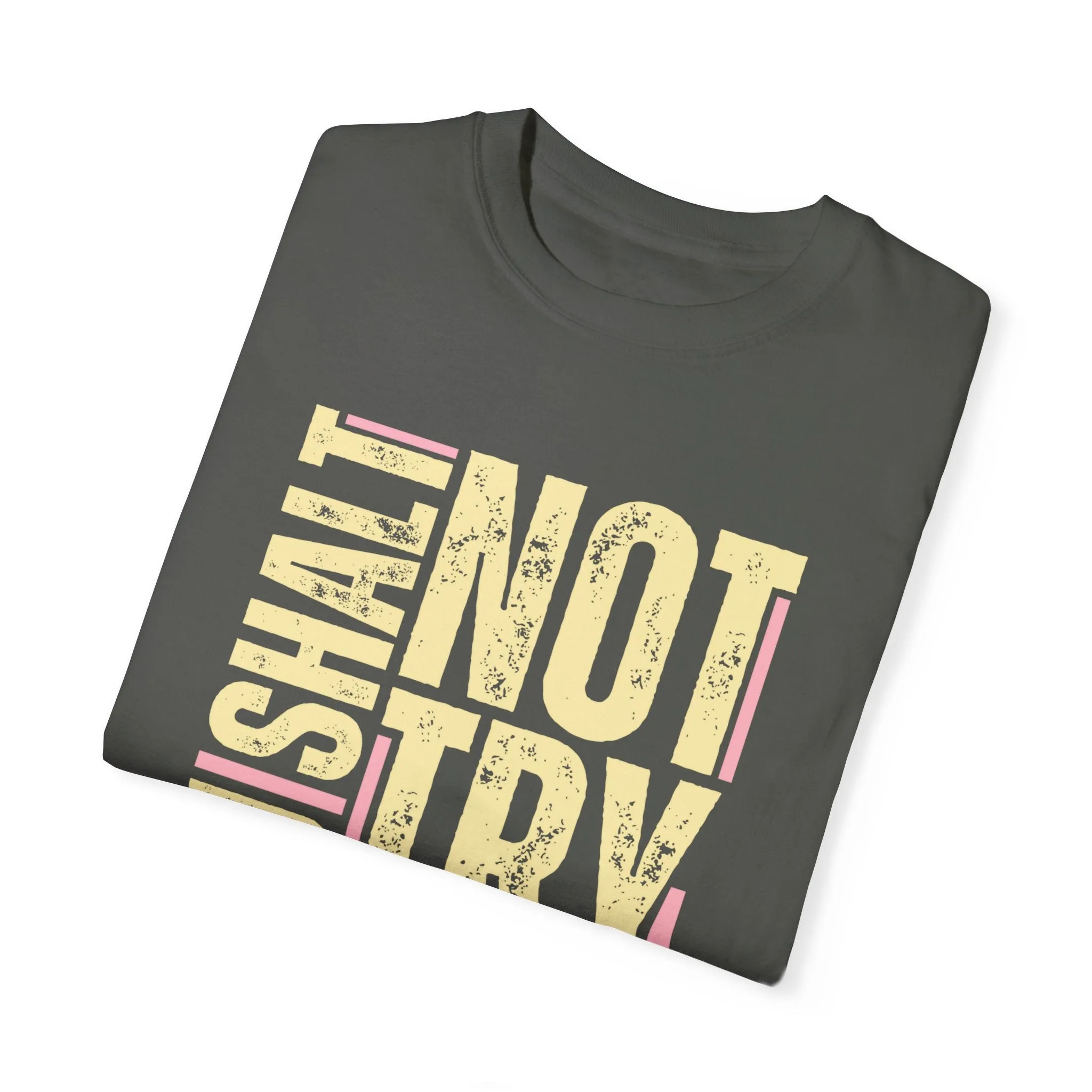 Thou Shalt Not Try Me Women's Comfort Colors T-Shirt
