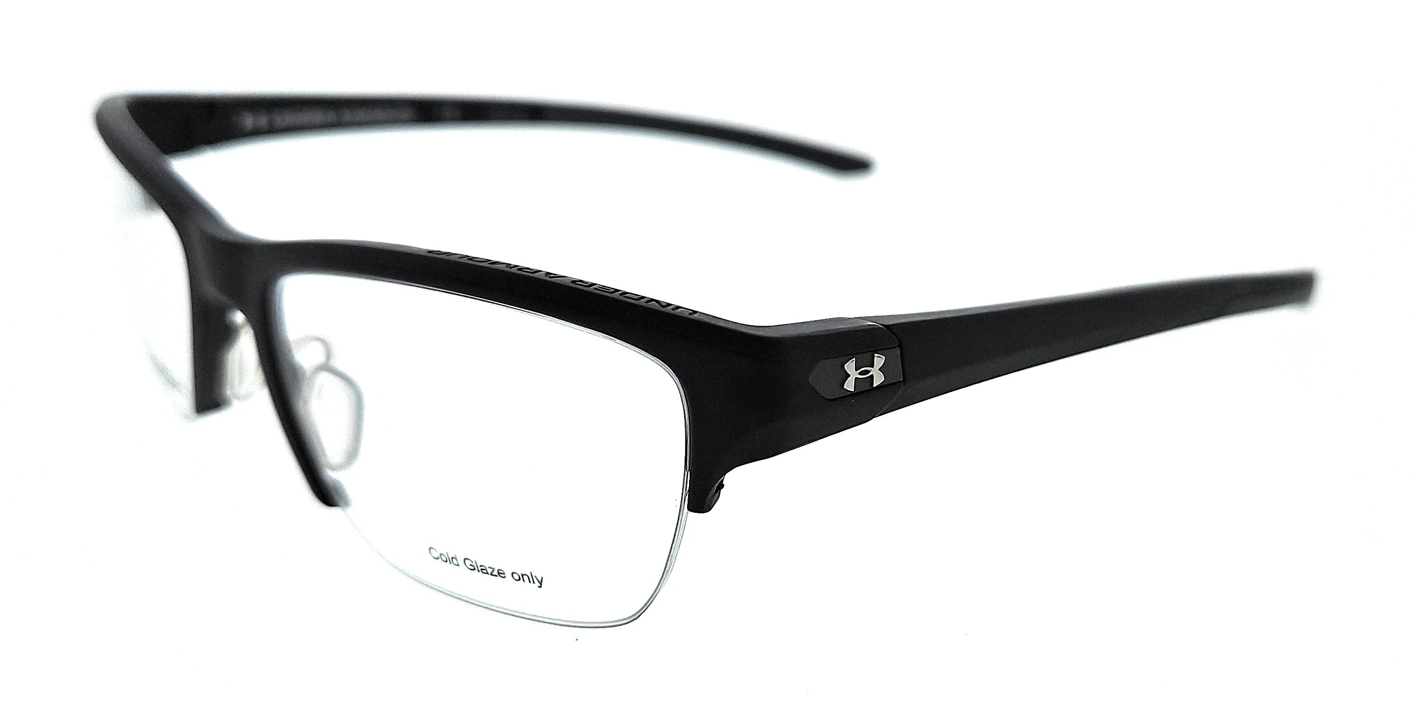 UNDER ARMOUR UA 5001/G 003 Matte Black Rectangular Sunglasses