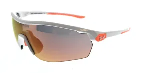 UNDER ARMOUR UA 7001/SIXN White Orange Mask  Sunglasses
