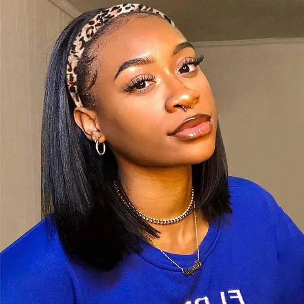 VIP ONLY | Affordable Headband Bob Wig 100% Human Hair (Get 2 Free Trendy Headbands)